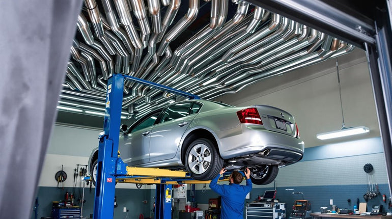 exhaust system inspection