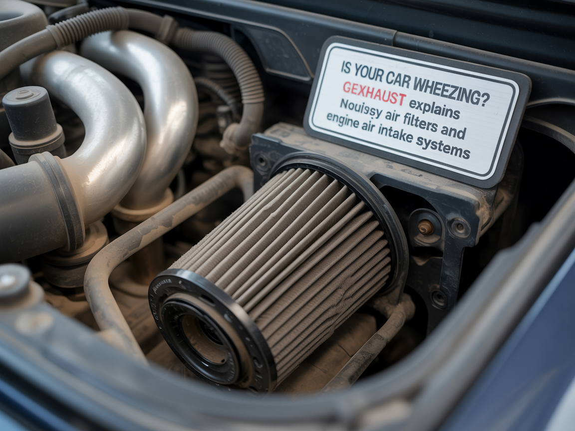 Is Your Car Wheezing? Causes of Noisy Air Filters and Engine Air Intake ...