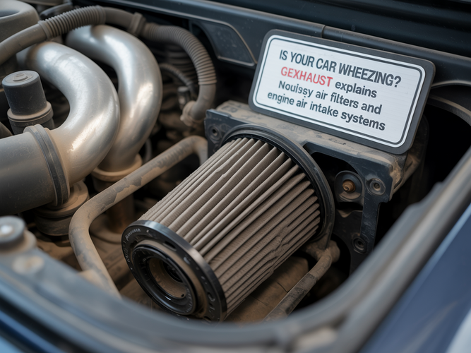 Is Your Car Wheezing? Gexhaust Explains Noisy Air Filters and Engine Air Intake Systems