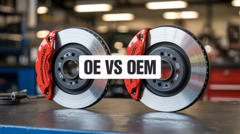 What’s the Real Difference Between OE and OEM Brake Pads? A Gexhaust Guide on Quality and Performance